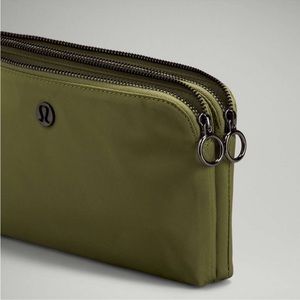 Lululemon Curved Wristlet like new